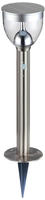 GLOBO LIGHTING LED Solarleuchte "SOLARLEUCHTE EDELSTAHL, 1XLED" LED-Modul 1 Stk.