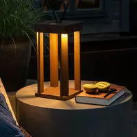KONSTSMIDE LED Laterne "Cannes" LED-Modul 2 Stk. Warmwei&szlig; Cannes LED USB-Laterne