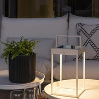 KONSTSMIDE LED Laterne "Portofino", wei&szlig;, H: 30cm, 2 Stk., Leuchten, Portofino LED
