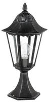 EGLO Sockelleuchte "Navedo Sockellampe, Au&szlig;enlampe aus Aluguss und Glas, E27, IP44,