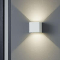 EGLO Wandleuchte "Calpino LED Au&szlig;en-Wandlampe, Au&szlig;enleuchte, Wandleuchte aus Alu,