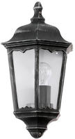 EGLO Wandleuchte "Navedo Au&szlig;en-Wandlampe, Wandlampe aus Aluguss und Glas, E27,...