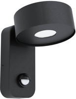 EGLO Wandleuchte "Palosco Wandlampe, Au&szlig;enleuchte, Stahl und Kunststoff, IP44,