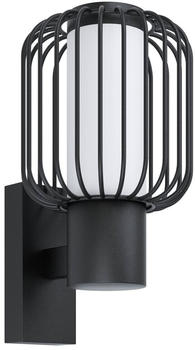Eglo Wandleuchte Ravello E27 IP44 ohne Bewegungsmelder schwarz (98721)