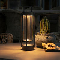 KONSTSMIDE LED Laterne "Otranto" LED-Modul 2 Stk. Warmwei&szlig; Otranto LED USB-Latene