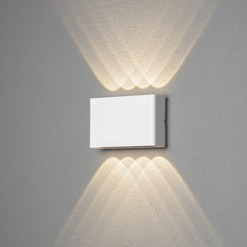 Konstsmide LED Wandleuchte Chieri 4W/800lm IP54 weiß (7865-250)