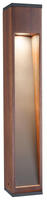 Paulmann Pollerleuchte "Trabia IP44 eckig 3000K 3,5W 230lm 230V 38 GU10 Holz" GU10 1