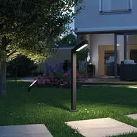 Paulmann LED Pollerleuchte "Plug & Shine Ito IP65 3000K 6W Anthrazit" 1 Stk.