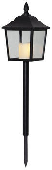 Star Trading Laterne mit LED-Kerze 52cm schwarz (064-59)