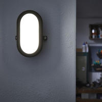 Ledvance LED-Wand-/Deckenleuchte LEDBULKHEAD6W840BK