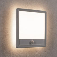 Paulmann LED Au&szlig;en-Wandleuchte "Au&szlig;enpanel Lamina IP44 eckig 250x47mm 14W 920lm