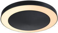 Paulmann Deckenleuchte "Circula" 1 Stk. Warmwei&szlig; Deckenlampe, nickel-matt, 22,5 cm,