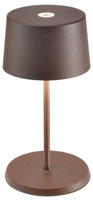 Zafferano AiLati LD1860R3, Zafferano AiLati Olivia Mini Pro LED Akkuleuchte Corten