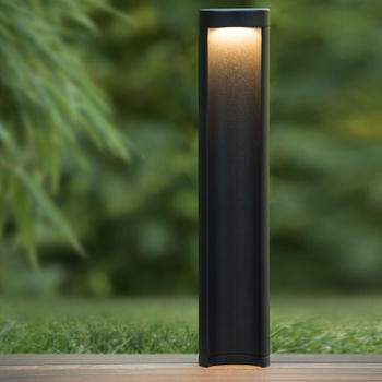 Lucide Sockel- und Stehleuchte Combo für den Außenbereich, IP54, 450 mm hoch schwarz