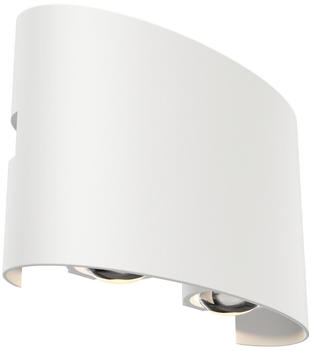 Maytoni LED Wandleuchte Strato in Weiß 4W 382lm IP54 130mm weiß