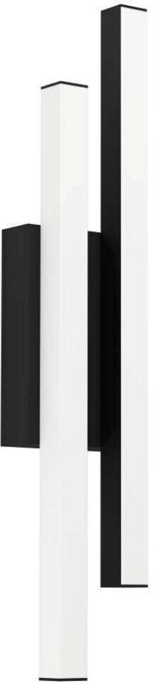 Eglo LED Wandleuchte Serricella in Schwarz und Weiß 2x 4,5W 2200lm IP55  schwarz Test TOP Angebote ab 76,99 € (Oktober 2023)