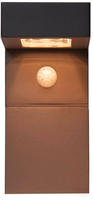 EGLO Wandleuchte "BARACCONI Wandlampe, Alu, Kunststoff, IP44, Solar, Au&szlig;enlampe,