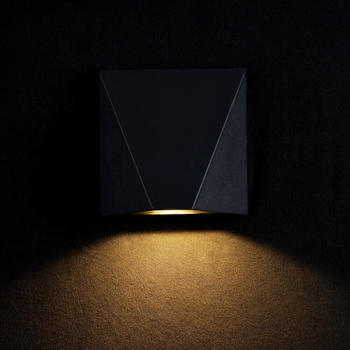 Maytoni LED Wandleuchte Beekman in Schwarz 2x 6W 1080lm IP54 schwarz