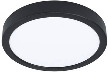 Eglo LED Deckenleuchte Argolis in Schwarz 20,5W 2400lm IP44 rund schwarz