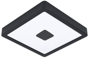 Eglo LED Deckenleuchte Iphias in Schwarz 17W 2000lm IP44 schwarz