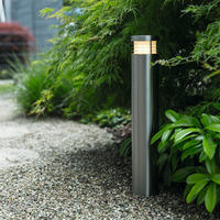 HEITRONIC Gartenleuchte "Aruba" E27 Au&szlig;enlampe, Au&szlig;enleuchte, aus Edelstahl