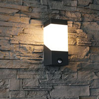 HEITRONIC Au&szlig;en-Wandleuchte "Madeleine" E27 1 Stk. Wandlampe, Au&szlig;enlampe,matter