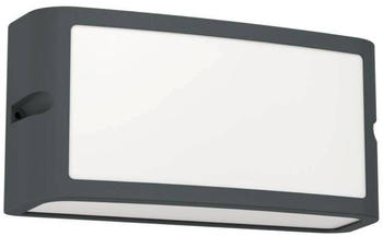 Eglo LED Wandleuchte Camarda in Anthrazit und Weiß 10,5W 1200lm IP54 grau