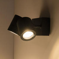 HEITRONIC Au&szlig;en-Wandleuchte "Borneo" GU10 Wandlampe f&uuml;r innen und au&szlig;en