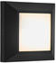 Lutec LED Wandleuchte Helena in Schwarz-matt und Weiß 4,5W 200lm IP54 schwarz