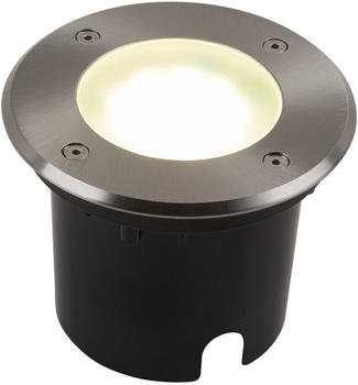 Heitronic LED Bodeneinbaustrahler Messina 9W 3000K IP65 550lm 90° silber