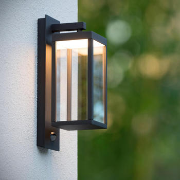 Lucide LED Wandleuchte Clairette in Schwarz 15W 650lm IP54 schwarz