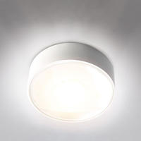 HEITRONIC LED Au&szlig;en-Deckenleuchte "Girona" LED-Board Warmwei&szlig; Wandlampe,