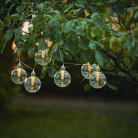 Parforce Traditional Hunting LED-Lichterkette "Chania" 8 Stk.-flammig &Oslash; 8 cm, ca.