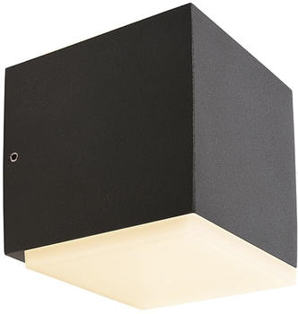 Deko-Light LED Wandaufbauleuchte Ancha in Dunkelgrau 5,5W 260lm IP54 grau