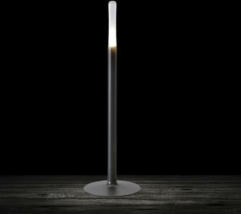 IP44.de LED Akku-Tischleuchte Glim in Schwarz 0,2W 10lm IP44 schwarz