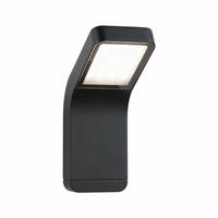Paulmann LED Au&szlig;en-Wandleuchte "Kulma IP44 90x174mm 3000K 7,5W 520lm 230V Anthrazit