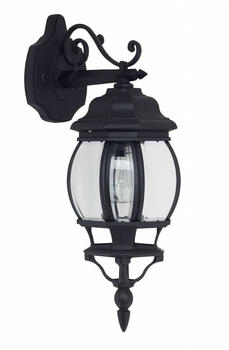 Brilliant Istria Außenwandleuchte hängend schwarz 1x A60, E27, 60W, geeignet für Normallampen (nicht enthalten) IP-Schutzart: 23 - regengeschützt