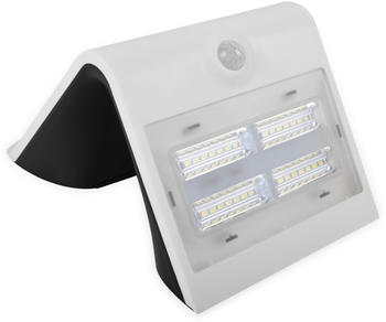 Blulaxa Solar LED-Strahler 3,2W 3000K 400lm wei&szlig;