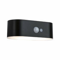 Paulmann 94571, Paulmann 94571 Ayda Solar-Wandlampe 5.5W Warmwei&szlig; Schwarz