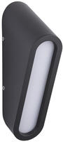 Paulmann LED Au&szlig;en-Wandleuchte "Cliff IP44 64x116mm 3000K 9,5W 300lm 230V Anthrazit