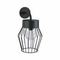 Paulmann Au&szlig;en-Wandleuchte "Lanka IP44 205x237mm max. 40W 230V Anthrazit Aluminium"