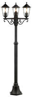 Brilliant Au&szlig;en-Stehlampe "Carleen" E27 1 Stk. 200 cm H&ouml;he, &Oslash; 61 cm, 3 x E27,