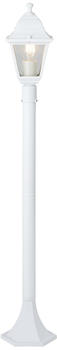 Brilliant Nissie Außenstandleuchte 100cm weiß 1x A60, E27, 60W, geeignet für Normallampen (nicht enthalten)