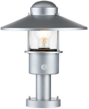 Elstead Lighting Außen Stehleuchte Klampenborg, 309 rostfreier Stahl, Silber, 1 Lampe