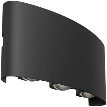 Maytoni LED Wandleuchte Strato in Schwarz 6W 594lm IP54 170mm schwarz