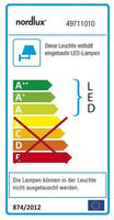 Nordlux Canto kubi2 49711010 LED-Au&szlig;enwandleuchte 12W Grau