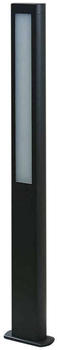Lucande LED-Wegeleuchte Mhairi, eckig, dunkelgrau, 100 cm