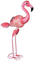 Globo Lighting Solarleuchte Metall pink, LED - Grau