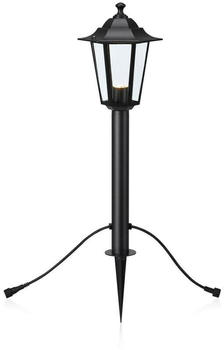 Markslöjd Lighting Garden 24 LED-Wegeleuchte Laterne, schwarz, 3W E