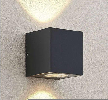Arcchio Tassnim LED-Außenwandlampe grafit 2-flg.